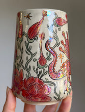 Load image into Gallery viewer, Medieval Dragon and Queen Mug #2