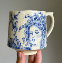 Load image into Gallery viewer, PREORDER: Medusa Mug with White Handle