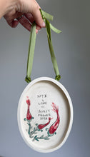 Load image into Gallery viewer, Knight and her Dragon Wall Hanging