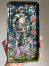 Load image into Gallery viewer, Knight and Unicorn Tray