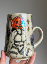 Load image into Gallery viewer, Ready to ship: Shibari Pumpkin Head Mug 2026 edition