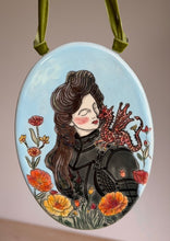 Load image into Gallery viewer, Knight and her Dragon Wall Hanging