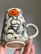 Load image into Gallery viewer, Ready to ship: Shibari Pumpkin Head Mug 2026 edition