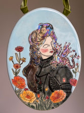 Load image into Gallery viewer, Knight and her Dragon Wall Hanging