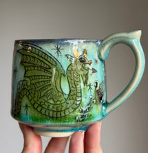 Load image into Gallery viewer, Dragon (Sir Slithersworth) Mug