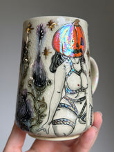 Load image into Gallery viewer, Ready to ship: Shibari Pumpkin Head Mug 2026 edition