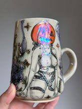 Load image into Gallery viewer, Ready to ship: Shibari Pumpkin Head Mug 2026 edition