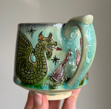 Load image into Gallery viewer, Dragon (Sir Slithersworth) Mug