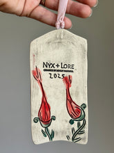 Load image into Gallery viewer, Medieval Princess/Dragon ornament
