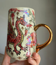 Load image into Gallery viewer, Medieval Dragon and Queen

