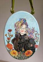 Load image into Gallery viewer, Knight and her Dragon Wall Hanging
