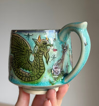 Load image into Gallery viewer, Dragon (Sir Slithersworth) Mug

