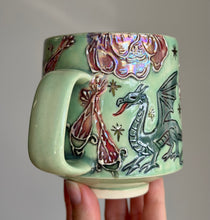 Load image into Gallery viewer, Knight and their Dragon Mug
