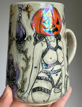 Load image into Gallery viewer, Ready to ship: Shibari Pumpkin Head Mug 2026 edition
