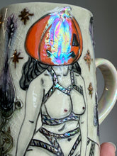 Load image into Gallery viewer, Ready to ship: Shibari Pumpkin Head Mug 2026 edition
