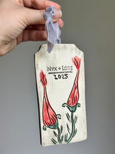 Load image into Gallery viewer, Medieval Princess/Dragon ornament
