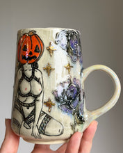 Load image into Gallery viewer, Ready to ship: Shibari Pumpkin Head Mug 2026 edition
