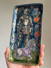 Load image into Gallery viewer, Knight and Unicorn Tray
