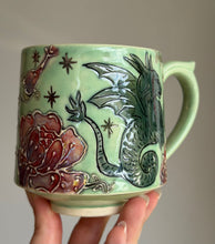 Load image into Gallery viewer, Knight and their Sea Dragon Mug
