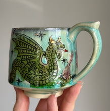 Load image into Gallery viewer, Dragon (Sir Slithersworth) Mug
