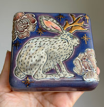 Load image into Gallery viewer, Jackalope wall hanging
