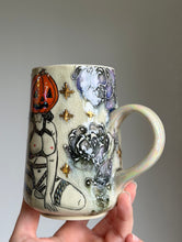 Load image into Gallery viewer, Ready to ship: Shibari Pumpkin Head Mug 2026 edition
