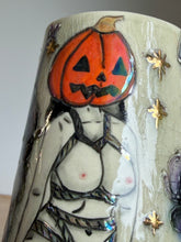 Load image into Gallery viewer, Ready to ship: Shibari Pumpkin Head Mug 2026 edition
