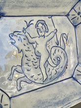Load image into Gallery viewer, Putti riding sea dragon catchall dish 20
