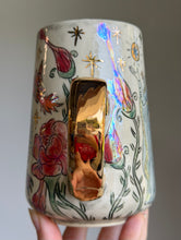 Load image into Gallery viewer, Medieval Dragon and Queen Mug #1

