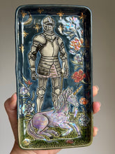 Load image into Gallery viewer, Knight and Unicorn Tray
