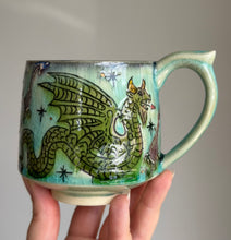 Load image into Gallery viewer, Dragon (Sir Slithersworth) Mug
