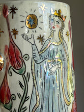 Load image into Gallery viewer, Medieval Dragon and Queen Mug #1
