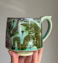 Load image into Gallery viewer, Dragon (Sir Slithersworth) Mug
