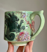 Load image into Gallery viewer, Knight and their Sea Dragon Mug
