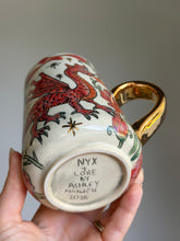 Load image into Gallery viewer, Medieval Dragon and Queen Mug #2
