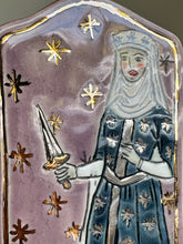 Load image into Gallery viewer, Medieval Princess/Dragon ornament
