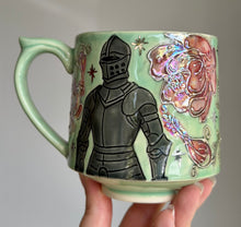 Load image into Gallery viewer, Knight and their Sea Dragon Mug
