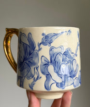 Load image into Gallery viewer, PREORDER: Medusa Mug with Gold Handle
